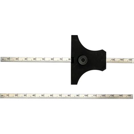 Jauge de profondeur RS PRO, Métrique, 134mm max ( Prix pour 1 )