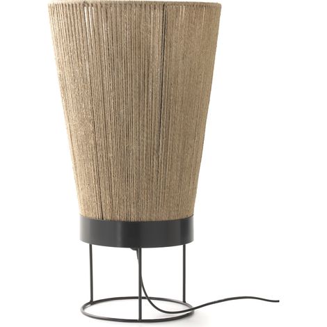 Jute-Tischlampe