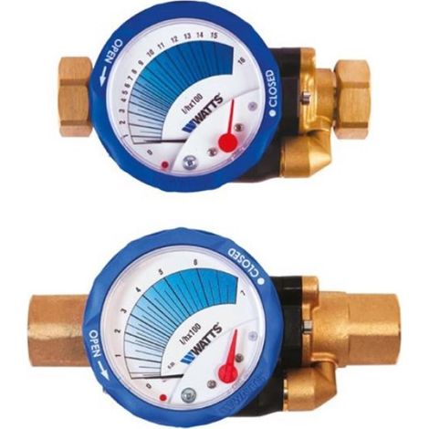 Vanne d'équilibrage statique iDROSET CF - Raccordement écrou tournant DN1" - débit 50/1600l/h