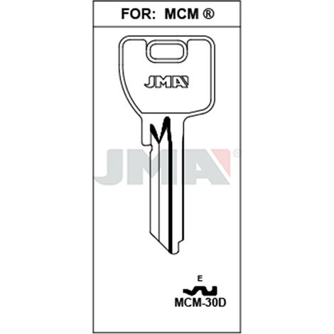 Llave de acero-A MCM-30D