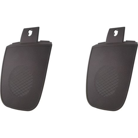 Deux grilles de haut-parleurs avant pour tableau de bord Jaguar XF (modèles 2008-2016), références C2Z1835LEG et C2Z1835AMS.