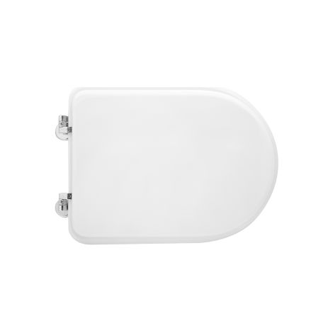 SIÈGE DE WC POUR SCIC VASO DONNA FORMA 7 Dimensions : Blanc - Charnières à boucles