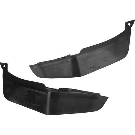 Plaque de pression de pare-chocs avant plastique ABS 51119802643 voiture noir gauche droite pare-chocs avant garde-boue. (1/5)