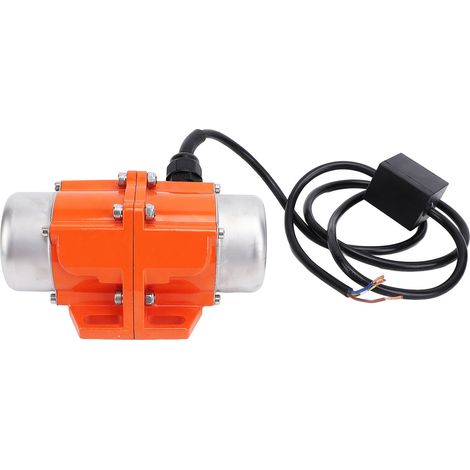 Moteur vibrant pour béton 3600 tr/min, alliage d'aluminium, IP65, moteur vibrant électrique pour tables vibrantes et tamis, 50 W, 32 kg, 0,45 A (1/5)