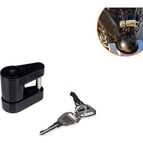 Attelage de remorque de voiture - Diamètre de la serrure : 1/4" - Envergure : 3/4" - Pour bateau de remorquage RV et camion (1/5)