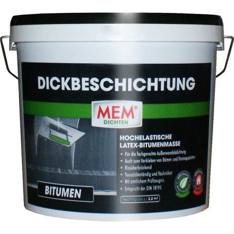 MEM Bitumen Dickbeschichtung 28 l Grundierung & Imprägnierung (1/4)