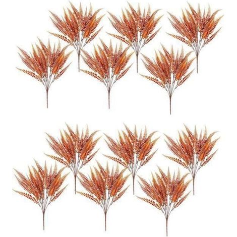 Buisson Artificiel - Automne - Résistant UV - Décoration Extérieure - 1 Pièce (1/4)