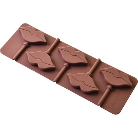 Molde de silicona para piruletas, piruletas bucales (1/2)