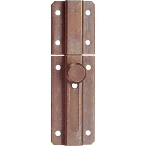 BL CATENACCIOLO ORIZZONTALE 215 ACCIAIO BRONZ 120 MM Q.TA 6