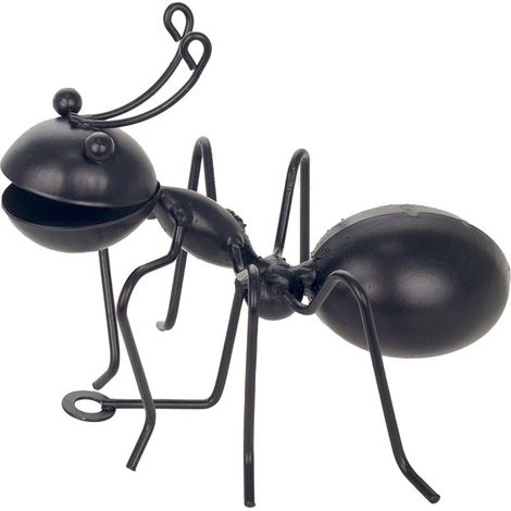 Signes Grimalt Muro Adorno Garden Black Garden Ant 12x19x16cm 13043