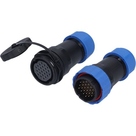 Fiche de connexion avion IP68 étanche paire connecteur mâle femelle jonction terminal 250V 5A SP2824 broche (1/5)