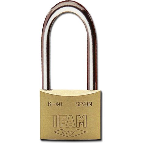 Lucchetto in ottone extra lungo AEL K-30 IFAM 013020