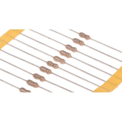 Fusible non réarmable filaire RS PRO, Sortie Axial, 500mA, type FF 125V c.a. / V c.c.