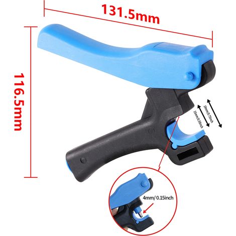 -691 Perforatrice pour tuyau d'irrigation goutte à goutte, outil d'insertion pour tuyau PE, perforatrice pour tuyau d'irrigation goutte à goutte et accessoires, perforatrice pour tuyau d'eau (1/5)