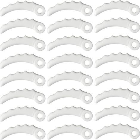 24 Ersatzklingen aus Kunststoff, Ersatzklingen für 255 mm x 3,6 mm Sägekopf, Kunststoffklingen für Makita 198426-9 (1/5)