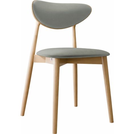 Silla Dearborn 103, Haya, 80x48x49cm, Tapiz, De madera, Madera