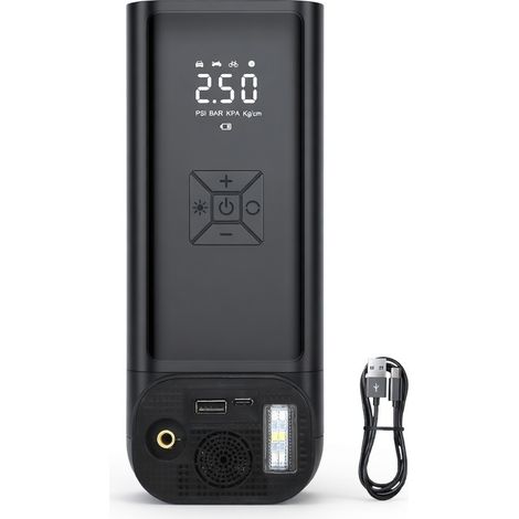 Inflador de neumático inalámbrico modelo 216 con batería externa (1/5)