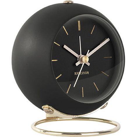 Réveil globe en métal design moderne MUNDO (1/5)