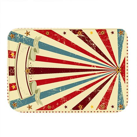 Tapis De Sol Antidérapant - En Flanelle Douce Absorbante - Pour Cuisine Salle De Bain Bureau - 40x60 Cm (1/5)