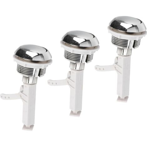 3pièces Boutons De Chasse Eau (1/5)