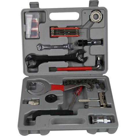 Trousse d'outils de Vélo 25 en 1, Kits d'Outil de Réparation avec Outils Multi-Usage et clé dynamométrique pour Vélo Bicyclette Bike