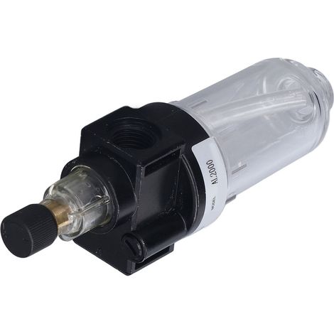 Séparateur huile-eau G1/4, processeur de source d'air, filtre pneumatique, lubrificateur à brouillard d'huile, 0,05-1 MPa, AL2000 (1/5)