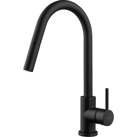 Robinet douchette Luisina noir mat EMMA (1/2)