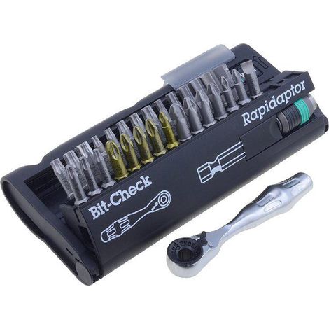 Kit Cle a cliquet avec 28 embouts