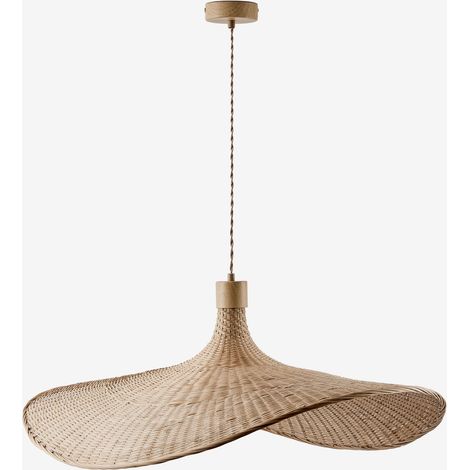 SKLUM Chaifer Bambus-Deckenlampe Natürlich 80 x 70 cm             A                    