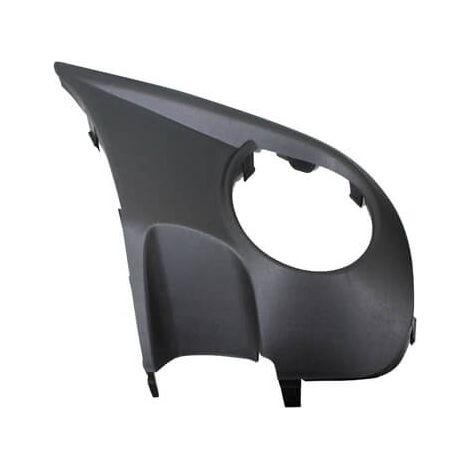 Grille de pare-choc avant gauche noire avec trou anti-brouillard Volkswagen Touareg 1 phase 2 2007-2010