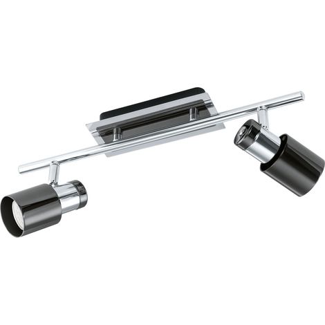 LED Plafonnier Davida 1, lampe de plafond 2 flammes, spot de plafond (1/5)