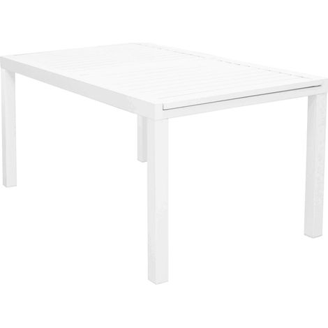 DEXTER - tavolo da giardino allungabile in alluminio da 160 x 90 cm (1/4)