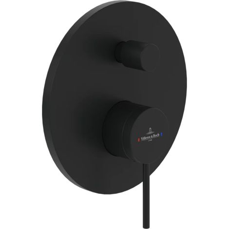 Mitigeur mécanique encastré avec inverseur VILLEROY ET BOCH Loop & Friends Matt Black
