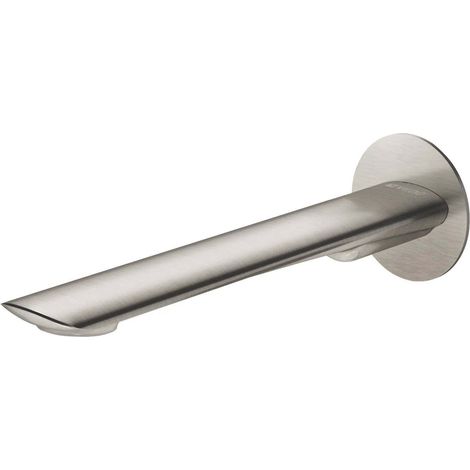 Wand-Wannenauslauf 190 mm, gebürsteter Nickel
