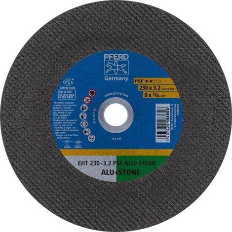 Disque de coupe C24PPS courbé 230x32mm PFERD (1/4)