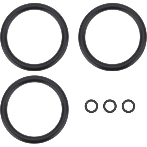 Set of 6 Water Filter Seals 100001 Compatible with Geno FS-FSD Filter 1 Inch 15 x 10 x 2.5 mm 82 x 66 x 8 mm (1/5)