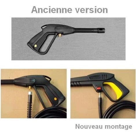 Pistola ad acqua ad alta pressione con ugello rotante, compatibile con le idropulitrici Lavor. (1/5)