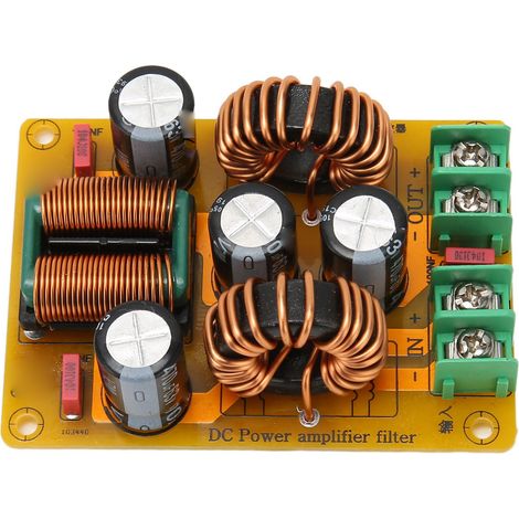 Filtre fini 20A pour alimentation DC LC, réduction EMI EMC haute fréquence, bruit automobile, carte de filtrage de puissance. (1/5)