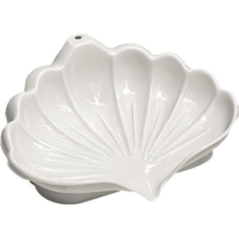 Seifenschale aus Muscheln – Seifenablage Dekorative und elegante Seifenablage für Dusche, Reisen, Badezimmer und Küche (1/5)