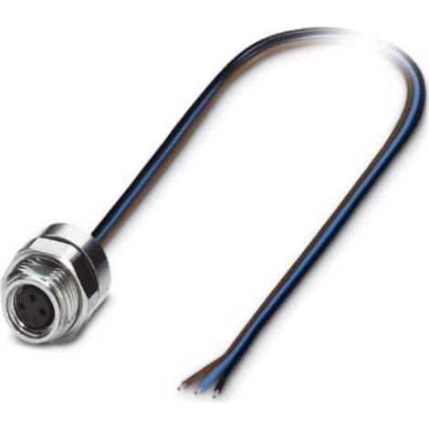 CONNETTORE FEMMINA DA INCASSO PER SENSORI/ATTUATORI CONFEZIONE: 1 PZ/I PHOENIX CONTACT SACC-DSI-M 8FS-3CON-M1 (1/3)