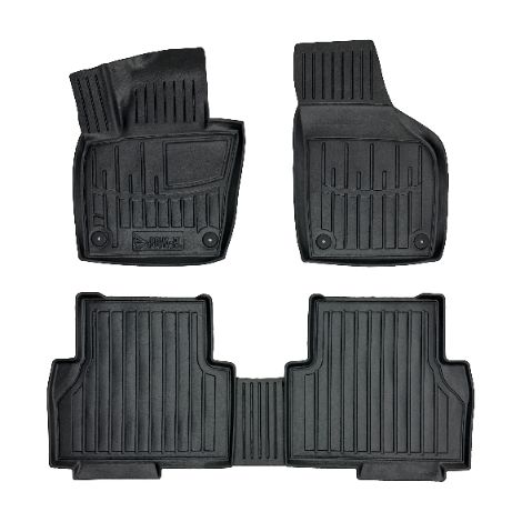 Tappetini per auto Volkswagen Sharan II 2010-2022, prima e seconda fila (1/5)