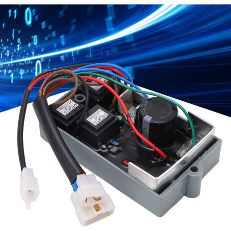 Le régulateur de tension KI-DAVR 95S3 est un stabilisateur de tension automatique adapté aux générateurs triphasés de 10 kW. (1/5)
