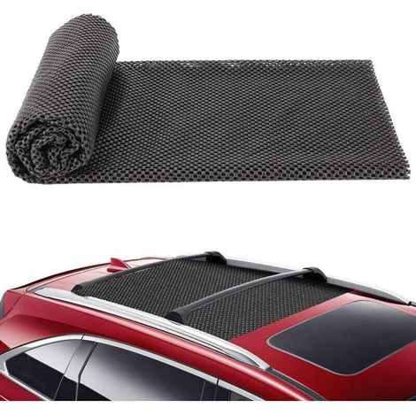 Tapis de Toit antidérapant, Tapis de Toit Anti-déchirure Anti-dérapants pour Voiture, Tapis de Protection Anti-éraflure pour Toit, Applicable à véhicules, Voitures, VUS,120 90 cm / 47.2 " 35.4"
