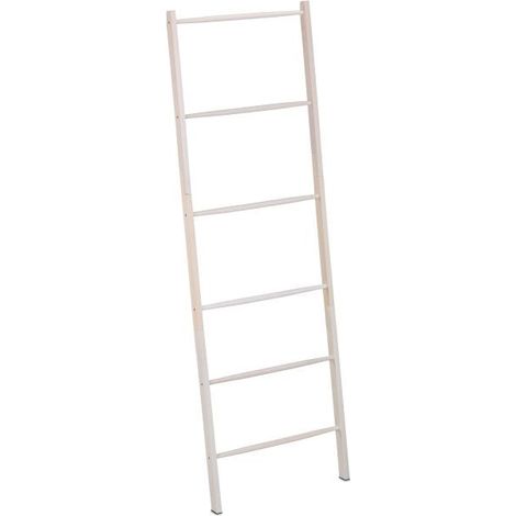 Porta asciugamani bianco con 6 mollette (1/5)