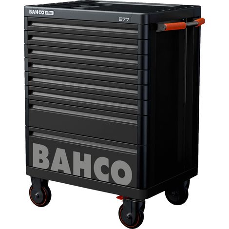Bahco Premium Werkstattwagen mit 8 Schubladen, schwarz