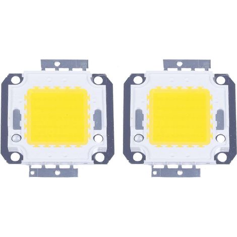 x 3800 lm 50 W LED-Chip-Lampe, warmweiß, hohe Leistung, DIY