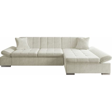 Sofá rinconero Comfivo 152, Flow 3, Función de descanso, Almacenaje, 278x161x76cm, 0 (1/5)
