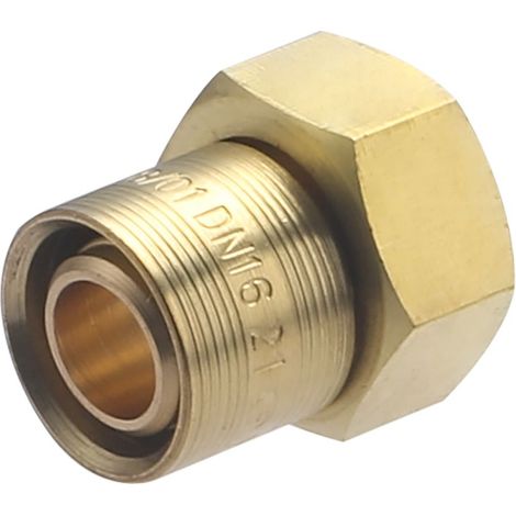 Raccord femelle écrou libre à glissement pour tube PER NOYON & THIEBAULT Ø16 - F15x21 (1/2)