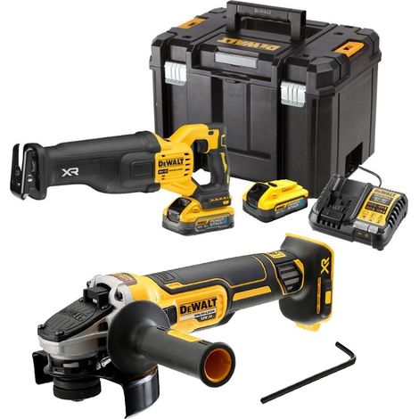 DeWalt DCS386H2T 18v XR FlexVolt Advantage Reciprocating Saw + 2x5AH Powerstack (1/5)