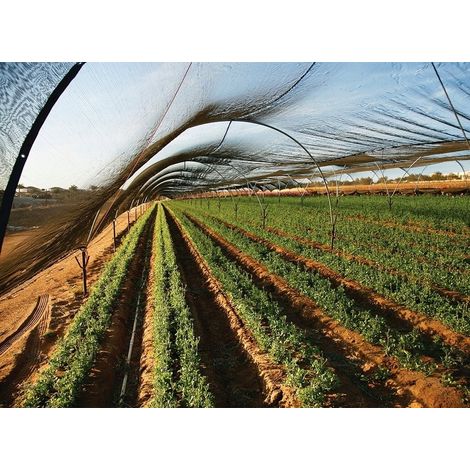 Malla sombra verde 1,5x10 m 60% Plantina (1/3)